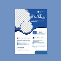 Professional Medical Flyer Template,Healthcare Flyer Template,Medical Center Flyer,Minimalist Medical Flyer ,Editable & Print-Ready,Hospital Flyer Template,Creative Medical Flyer,Modern Medical Flye