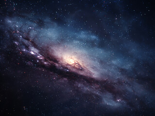 Fototapeta premium Breathtaking Starry Night Sky in the Cosmos