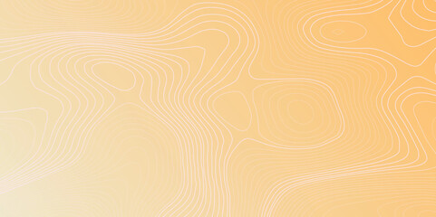 Abstract topography map contour line modern design with White background with topographic wavy pattern design. 