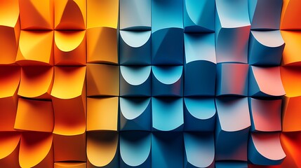 Obraz premium Abstract colorful geometric pattern