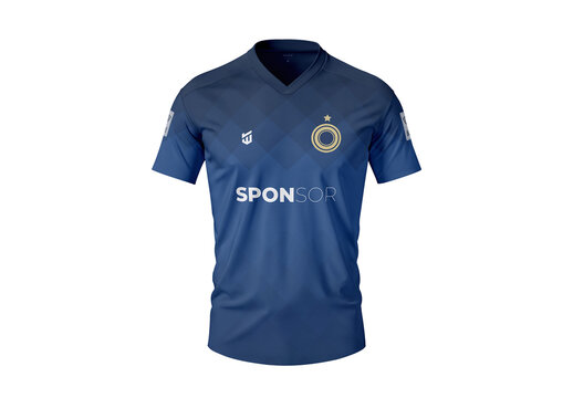 V-Neck Jersey Mockup