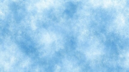 Obraz premium Abstract Cloudy Sky Blue Texture Design Background, Airy and Soft Watercolor Style
