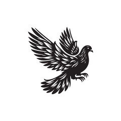 Fototapeta premium Pigeon Vector (3).eps