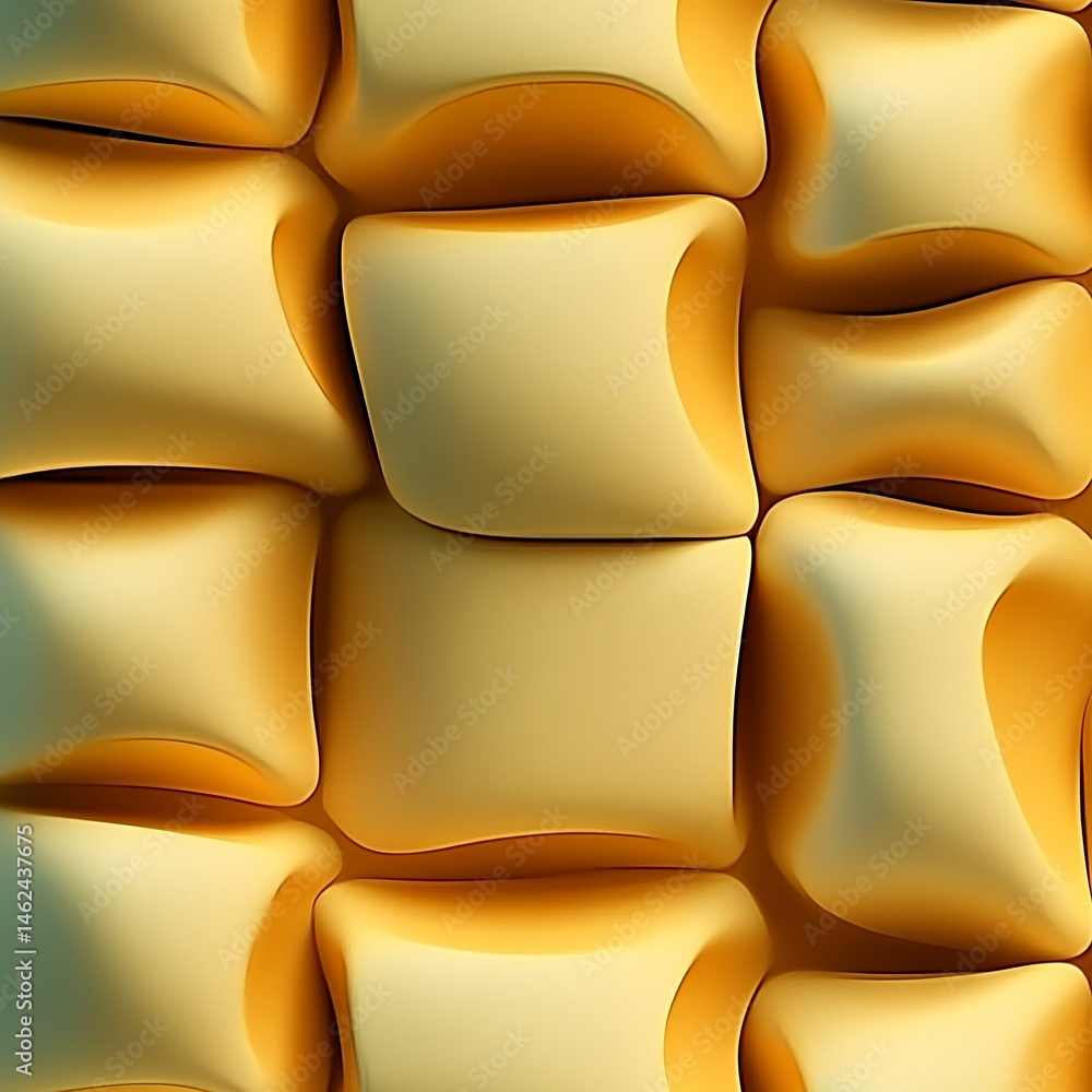 Leinwandbilder 3D textured vector background with smooth abstract shapes and depth effect, ideal for modern design and digital applications.

