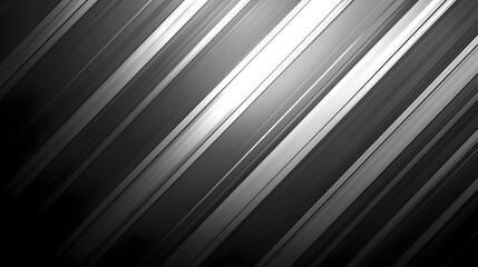 Obraz premium Abstract design featuring diagonal lines of varying shades of gray.