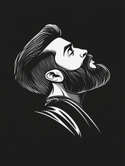 Casual man illustration