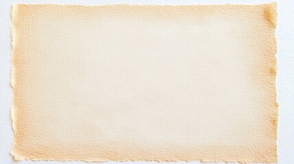 Aged parchment-like paper sheet with subtle edges.