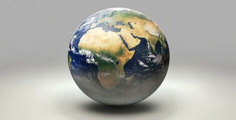 Earth Globe Africa and Europe View, World , Planet