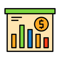 Financial crisis Vector Icon
