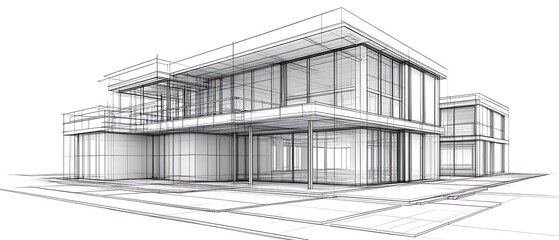 Modern house architectural design