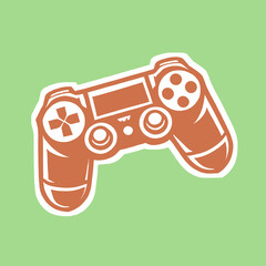 Game Controller Vector Illustration - Joystick Icon