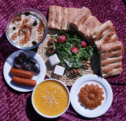 Iranian breakfast