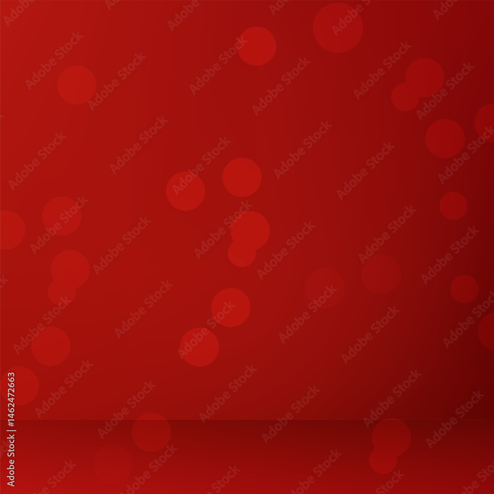 Wall mural luxury red gradient color abstract dots effect blur background. wallpaper design
