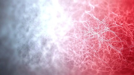 Abstract network design with gradient color transitions.