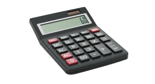 Black Calculator: High-Quality Image for Free Download
