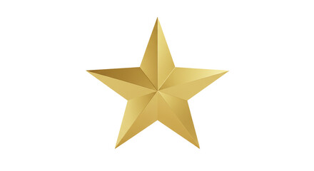 Obraz premium Gold Star: High-Resolution Image for Design