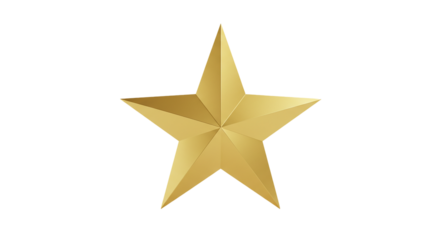 Gold Star: High-Resolution Image for Design