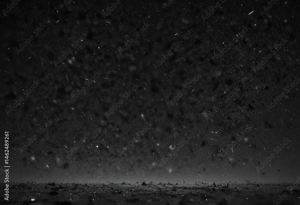 Canvas Prints inky black canvas scattered with countless stars , celestial, galaxy, celestial background