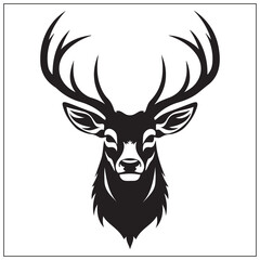 Stag Head Cutout, Wildlife, Forest