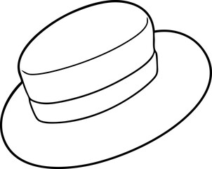 hat hand drawn