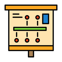 Infographic Timeline Vector Icon