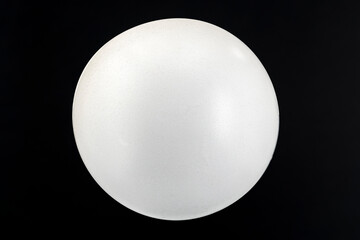 Close-up of a stress-relieving rubber ball