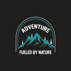 Mountains Hiking adventure T Shirt Design