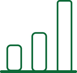 green bar graph
