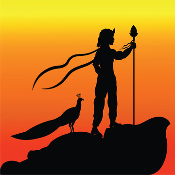 Hindu mythology in God of War was God Murugan Tamil people also called him the god of tamil language and son of God Sivan peacock 