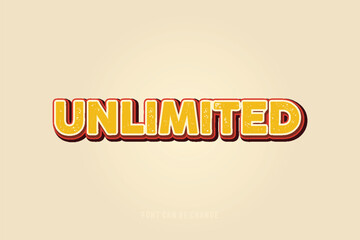 text effect unlimited illustration