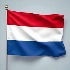 Fototapeta premium Netherlands Flag Waving High Resolution Image Cut Out Transparent Png