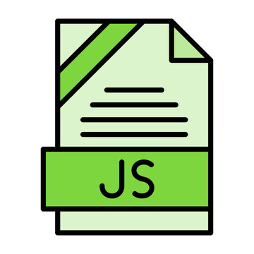 JS File Format Vector Icon