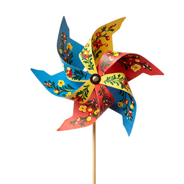 Colorful Paper Windmill