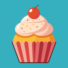 cup cake vector