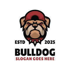 Bulldog Mascot Logo for Sports Teams