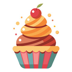 cup cake vector