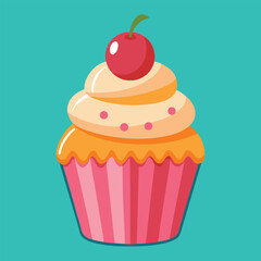 cup cake vector