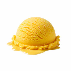 Delicious Mango Ice Cream Scoop