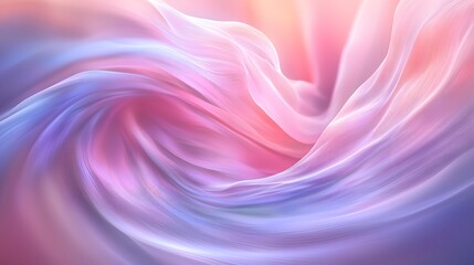 Obraz premium Soft Flowing Fabric with Colorful Swirls and Abstract Texture