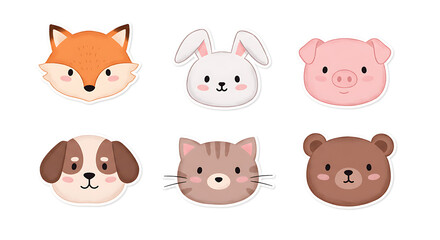 Cozy Animals Stickers