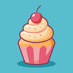 cup cake vector