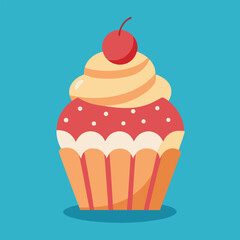 cup cake vector
