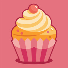 cup cake vector