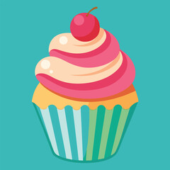 cup cake vector