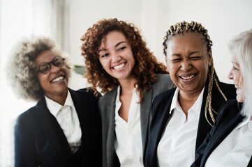 Entrepreneur business woman collaborate on meeting at office