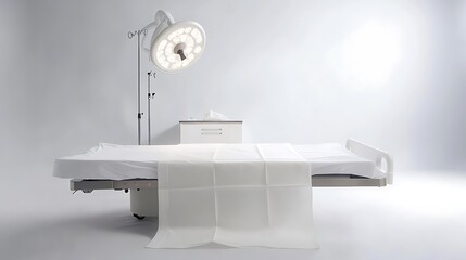 Sterile Hospital Bed with Ready.
