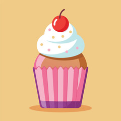 cup cake vector