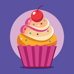 cup cake vector