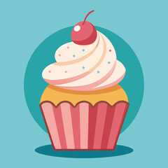 cup cake vector
