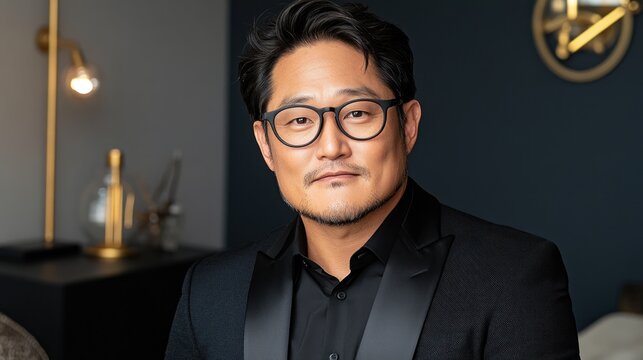 Portrait of  Lee Jung-jae, South Korean Actor
